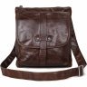 Удобная мужская сумка планшет среднего размера VINTAGE STYLE (14091) - 5