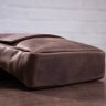 Винтажная мужская сумка из натуральной кожи в коричневом цвете SHVIGEL (00884) - 8