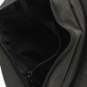 Горизонтальная мужская сумка-барсетка из темно-серого текстиля Monsen (21941) - 5