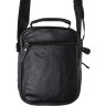 Мужская маленькая сумка-барсетка черного цвета из натуральной кожи Keizer (21400) - 3