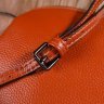 Маленькая коричневая женская сумка через плечо из натуральной кожи флотар Vintage (2422134) - 9