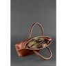 Светло-коричневая сумка ручной работы из натуральной кожи BlankNote Midi (12708) - 8