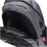 Повседневный мужской рюкзак из полиэстера в черно-сером цвете Jumahe 66084 - 7