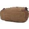 Удобный текстильный рюкзак с карманом для ноутбука VINTAGE STYLE (14586) - 5