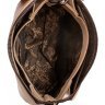 Бежевая горизонтальная сумка из натуральной кожи Desisan (3017-283) - 4