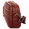 Коричневая мужская кожаная сумка для личных вещей Leather Bag Collection (0-0045) - 4