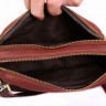 Коричневая мужская кожаная сумка для личных вещей Leather Bag Collection (0-0045) - 6