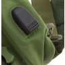 Военная тактическая текстильная сумка оливкового цвета с одной лямкой - MILITARY SRYLE (21971) - 8