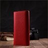 Красный горизонтальный женский кошелек из натуральной кожи с клапаном Tony Bellucci (2421969) - 7
