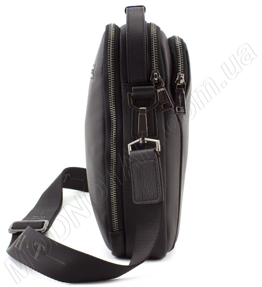Наплечная кожаная сумка с дополнительной ручкой H.T Leather (11501)