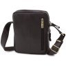 Качественная мужская сумка-планшет из натуральной кожи коричневого цвета Visconti Riley 69186 - 4