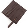 Темно-коричневый купюрник из качественной кожи с блоком для карт Tony Bellucci (12451) - 9