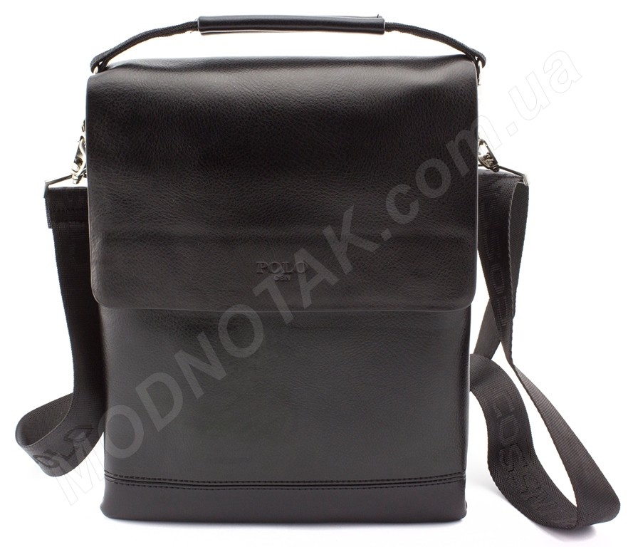 Чоловіча недорога наплічна сумка з ручкою в комплекті POLO (10313)