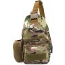 Текстильная тактическая военная сумка-слинг с одной лямкой MILITARY STYLE (21972) - 4
