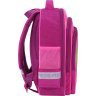 Малиновый школьный рюкзак из текстиля для девочек Bagland (53687) - 2