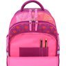 Малиновый школьный рюкзак из текстиля для девочек Bagland (53687) - 5