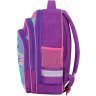 Малиновый школьный рюкзак из текстиля для девочек Bagland (53687) - 8