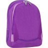 Школьный рюкзак для девочки из текстиля в фиолетовом цвете Bagland (54087) - 1