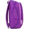 Школьный рюкзак для девочки из текстиля в фиолетовом цвете Bagland (54087) - 2