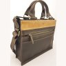 Мужская сумка коричневого цвета VATTO (11729) - 4