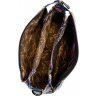 Женская сумка из натуральной разноцветной кожи на молнии Desisan (3017-415) - 3