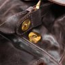 Стильный мужской рюкзак коричневого цвета с клапаном VINTAGE STYLE (14668) - 7