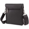 Повседневная мужская наплечная сумка с клапаном H.T. Leather (10222) - 3