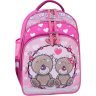Школьный рюкзак для девочек в малиновом цвете с принтом Bagland (55388) - 2