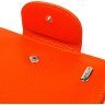 Оранжевый женский кошелек среднего размера из натуральной кожи CANPELLINI (2421680) - 3