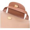 Горизонтальная женская сумка из натуральной кожи бежевого цвета Vintage 2422251 - 4