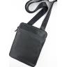 Мужская наплечная сумка черного цвета VATTO (12130) - 1