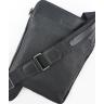 Мужская наплечная сумка черного цвета VATTO (12130) - 5