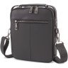 Кожаная мужская сумка с ручкой на два отделения H.T. Leather (64290) - 3