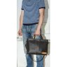 Стильная деловая мужская сумка из матовой кожи с ручками VATTO (12031) - 12