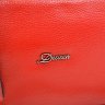 Красивая женская сумка красного цвета из кожи Desisan (575-4) - 5