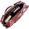 Большая деловая сумка - портфель из натуральной кожи VINTAGE STYLE (14776) - 3