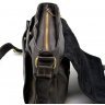 Мужская горизонтальная кожаная сумка через плечо из телячьей кожи TARWA (19821) - 6