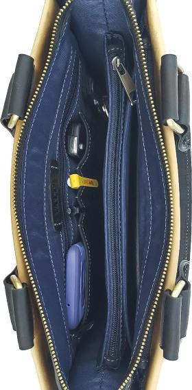Шкіряна ділова сумка чорного кольору з ручками і плечовим ременем VATTO (11733) - 2