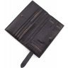 Кожаный купюрник из натуральной кожи в черном цвете Tony Bellucci (12446) - 9
