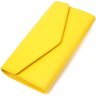 Большой женский кошелек из натуральной кожи желтого цвета с клапаном Tony Bellucci (2421975) - 1