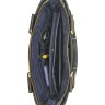 Функциональная мужская сумка из кожи Флотар черного цвета VATTO (11734) - 6