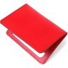 Красная обложка из натуральной кожи для водительского удостоверения Shvigel (2413969) - 3
