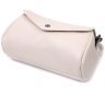 Кожаная женская сумка-кроссбоди белого цвета с клапаном Vintage 2422255 - 3