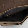 Мужская сумка-портфель из водостойкой ткани с кожаным клапаном TARWA (19647) - 5