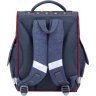 Серый каркасный рюкзак для школы из прочного текстиля с животными Bagland 53393 - 3