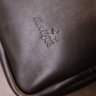 Мужская темно-коричневая сумка-планшет из гладкой кожи на два автономных отдела SHVIGEL (11282) - 8