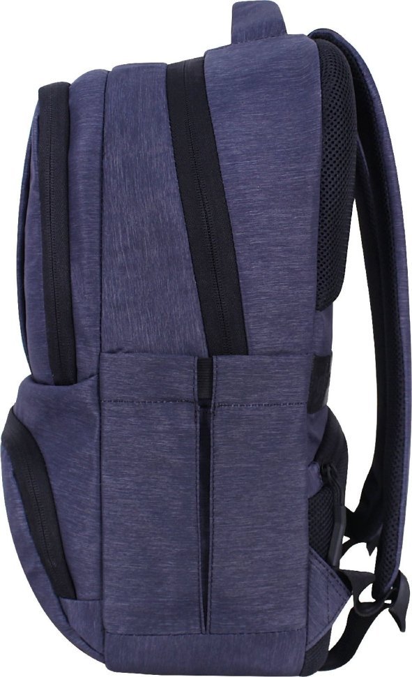 Темно-синий мужской рюкзак для ноутбука из текстиля Bagland (55493)