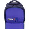Темно-синий мужской рюкзак для ноутбука из текстиля Bagland (55493) - 4