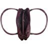 Бордовая женская сумка из фактурной кожи с ручками Desisan (7146-339) - 6