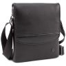 Наплечная мужская сумка с клапаном H.T Leather (12135) - 1